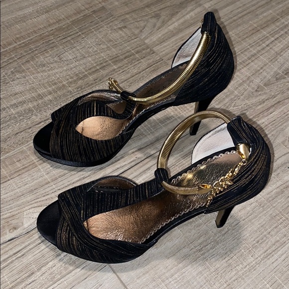 3 inch high heeled open toe - Picture 2 of 7